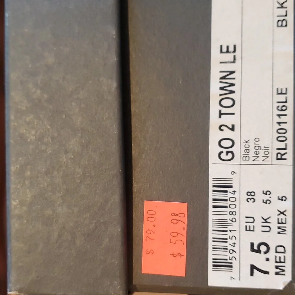 Kenneth Cole Reaction, Go 2 Town pointy toe pumps,  patent heel, size 7.5 - Picture 7 of 7